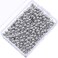 WILLBOND 500 Pcs Map Push Pins Round Thumb Tack,Silver