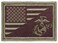 Rothco 1891: Us Flag/USMC Eagle, Globe and Anchor Morale Patch