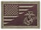 Rothco 1891: Us Flag/USMC Eagle, Globe and Anchor Morale Patch