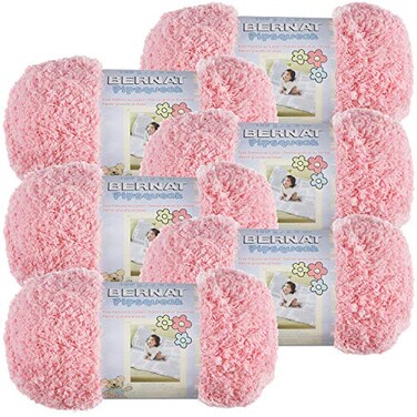 Bernat ,6 Pack Pipsqueak Yarn - Tickle Me Pink