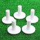 MUXSAM Golf Rubber Tee Holder, 5Pcs 2" Stable Golf Ball Holder Driving Range Tees
