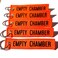 Rotary13B1 EMPTY CHAMBER - Key Chains - 5pcs ,Neon Orange