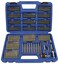 Westward 1VXP2 Screwdriver Bit Set, 1/4 Hex Dr, 175 Pc