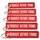 Rotary13B1 REMOVE BEFORE FIRING - Key Chains - Red/White - 5pcs