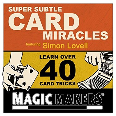 Magic Makers 40 Amazing Card TricksTeensAdults MagicIncludes Card TricksMind Reading Tricks