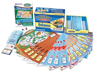 NewPath Learning Middle School Life Science Curriculum Mastery Game - Class Pack ,24-6007
