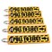 Rotary13B1 PULL TO EJECT Key Chain - Yellow/Black - 5pcs