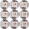 BTF-LIGHTING WS2812B Individually Addressable 100PCS IC RGB LED Pixel DC5V