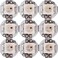 BTF-LIGHTING WS2812B Individually Addressable 100PCS IC RGB LED Pixel DC5V