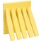 20Pcs Nail Buffer Block Files Sponge Washable Double Sided 100/180 Sanding Buffing File(Yellow)