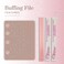 Tammy Taylor Peel &euro;&tilde;N&acirc;&euro;&trade; Stick Clean Finish Buffer, Natural Nail Buffing File for Fingernails and Toenails, Professional, Sanitary, Replaceable, Durable Cloth Material (10 Pack)