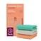 Cleanlogic Exfoliating Stretch Bath and Shower Cloth - 3 Count