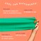 Cleanlogic Exfoliating Stretch Bath and Shower Cloth - 3 Count