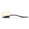Shower Body Brush Bristles &amp; Mesh Loofah Sponge,Curved Handle Back Scrubber