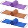 Tegeme 3 Pcs African Exfoliating Net, Long Bath Back Scrubber, Nylon