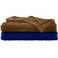 Shappy 2 Pcs African Net Sponge Exfoliating Net,Blue, Brown
