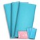 CasaVida Exfoliating Washcloth Back Scrubber, Blue, 3 Pack