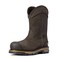 ARIAT BMVY9 Mens Stump Jumper Pull-On Waterproof Composite Toe Work Boot Iron Coffee 13