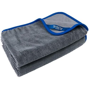 SHSCLY 2-Pack Twist Loop Car Drying Towels, 20" &mdash; 24", Ultra Absorbent