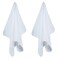POLYTE 380 GSM Microfiber Waffle Kitchen Dish Tea Towel, 16x28 in, 8 Pack