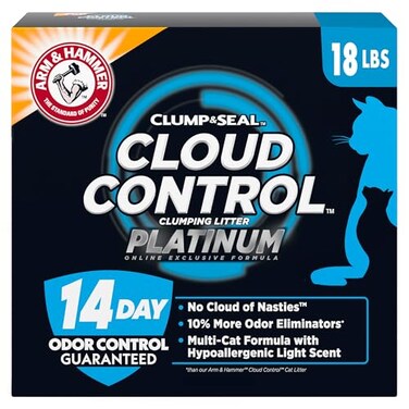 ARM &amp; Hammer Cloud Control Platinum Cat Litter, Multi-Cat, 18 lbs