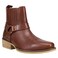 Dingo Mens Black Bart Pull On Square Toe Casual Boots Ankle - Brown - Size 9.5 D