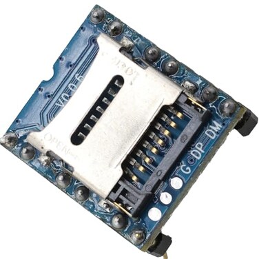 DEVMO U-Disk Audio Player TF Micro SD Card Voice Module MP3 Sound WTV020-SD Compatible with Ar-duino PIC 2560 UNO R3