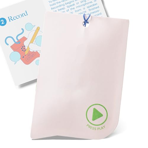 nonfood_voicegift Nonfood_voicegift Voicegift Tag 1 Pack Audio Greeting Tag With Voice Recorder multi-message Record