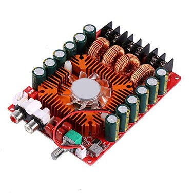 YWBL-WH TDA7498E Amplifier Board,160W+160W High Power Channel Audio Stereo Power Amplifier Board Module, Electronic Components