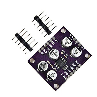 Comimark 1Pcs 24Bit Amplifier PCM1808 Audio Stereo ADC Single-Ended Player Decoder Module