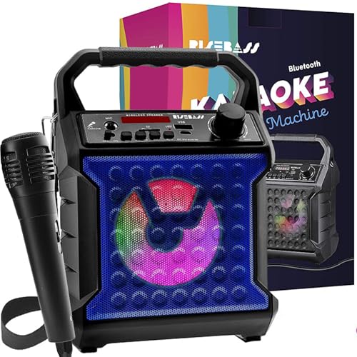 Risebass Risebass Portable Karaoke Machine With Microphone
