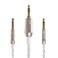 Meze Audio Mono 3.5mm Silver-Plated Headphone Cable - 3.9ft.