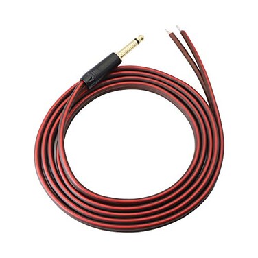 XMSJSIY 1/4 TS to Speaker Bare Wire,Audio Cable to 6.35mm Male Mono -2M