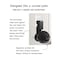 ZUOLACO Wall Mount Holder for Echo Dot 4th/5th Generation(1 Pack, Black)
