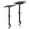 OUKMIC Clamp On Desktop Studio Monitor Speaker Stands Pair