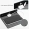 TXEsign Wall Shelves - 2 Pack, Small Wall Mount for Speaker, Webcam, Cell Phones, Acrylic Display Shelf (Black, Medium)