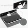 TXEsign Wall Shelves - 2 Pack, Small Wall Mount for Speaker, Webcam, Cell Phones, Acrylic Display Shelf (Black, Medium)