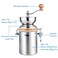 Easyworkz Manual Coffee Grinder - Adjustable Settings, Airtight Canister - Coffee Bean Mill Tool for Kitchen, Hand Crank Coffee Grinder