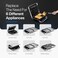 Yedi 6-in-1 Indoor Grill, Waffle Maker &amp; Panini Press