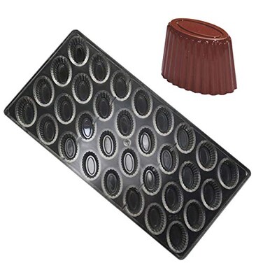 Grainrain polycarbonate chocolate mold polycarbonate chocolate bar mould (19383)