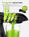 Jocuu Slow Masticating Juicer with 2-Speed Modes - Cold Press Juicer Machine - Quiet Motor &amp; Reverse Function - Easy to Clean Juicer Extractor - Juice Recipes for Fruits &amp; Vegetables (White)