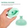 Silicone Palm Chest Percussion Cup, Mucus Removal Phlegm Remover Tool