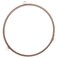 7" Microwave Turntable Ring with 12 mm Rollers, Microwave Oven Tray Support, Glass Plate Rotating Roller Ring, Ring Outer Diameter 7 inch (17.8 cm), Roller Height 12 mm