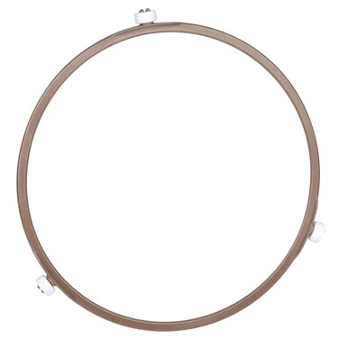 7" Microwave Turntable Ring with 12 mm Rollers, Microwave Oven Tray Support, Glass Plate Rotating Roller Ring, Ring Outer Diameter 7 inch (17.8 cm), Roller Height 12 mm