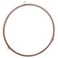 7" Microwave Turntable Ring with 12 mm Rollers, Microwave Oven Tray Support, Glass Plate Rotating Roller Ring, Ring Outer Diameter 7 inch (17.8 cm), Roller Height 12 mm