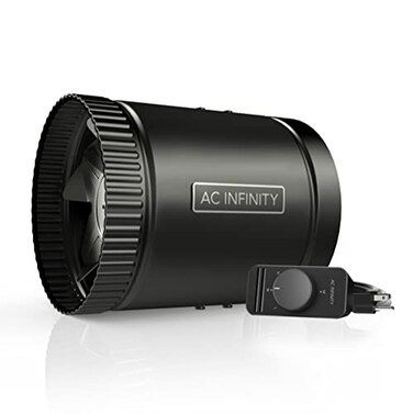 AC Infinity RAXIAL S6, Inline Booster Duct Fan 6 &euro; with Speed Controller
