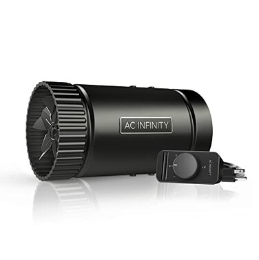 AC Infinity RAXIAL S4, Inline Booster Duct Fan 4 &euro; with Speed Controller