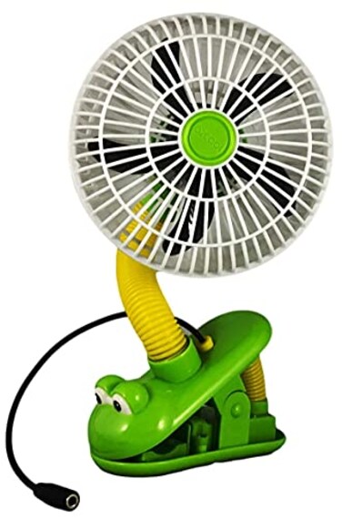 Switch Adapted Clip On Fan - Green Adaptive &amp; Special Needs Device