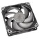 Phanteks T30 Premium High-Performance PWM Fan, LCP Frame &amp; Blades, 3-Mode Speed Switch, Black/Grey