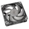 Phanteks T30 Premium High-Performance PWM Fan, LCP Frame &amp; Blades, 3-Mode Speed Switch, Black/Grey